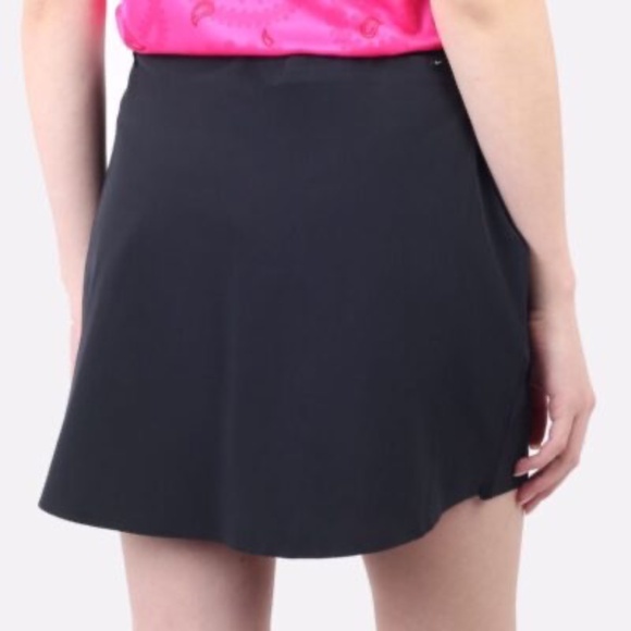 NIKE DRI-FIT UV Ace Golf Skort-Black - Picture 5 of 5